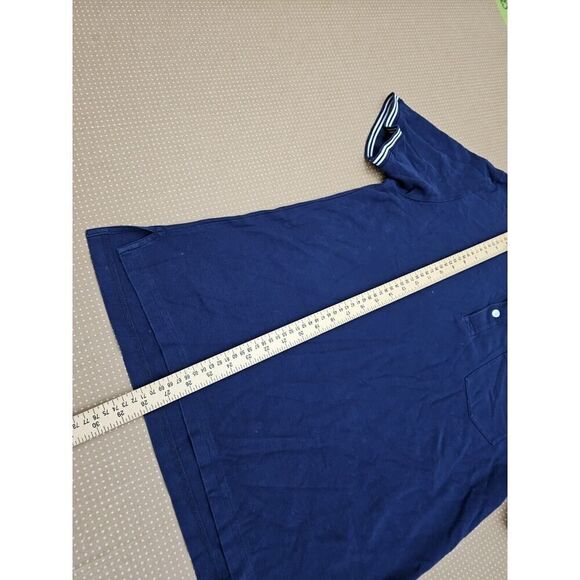 Criquet Polo Shirt Womens Large Blue Casual Golf Preppy Polo Shirt Lightweight - Picture 10 of 11